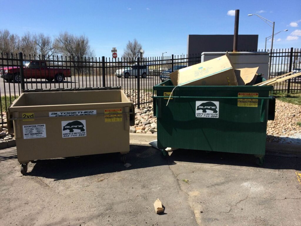 Recycling Dumpster Services-Colorado Dumpster Services of Longmont