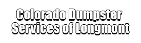 Colorado Dumpster Services of Longmont Logo