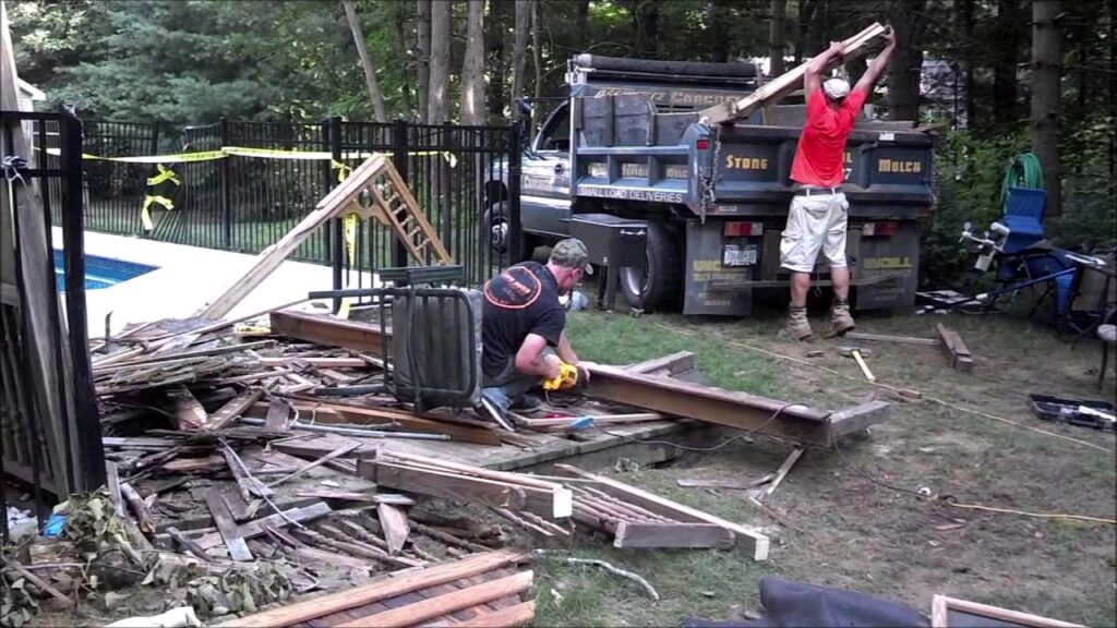Deck Removal Dumpster Services-Colorado Dumpster Services of Longmont Deck Removal Dumpster Services-Colorado Dumpster Services of Longmont